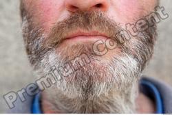 Mouth Man White Average Bearded